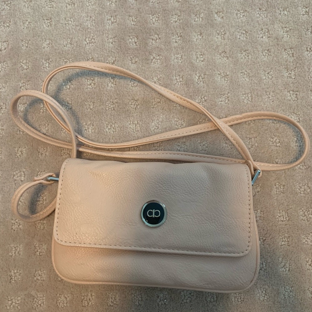 Baby Pink Cross Body Bag